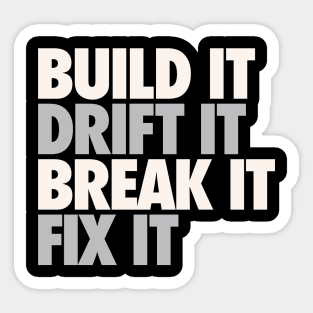 Drift Car Owners Sticker